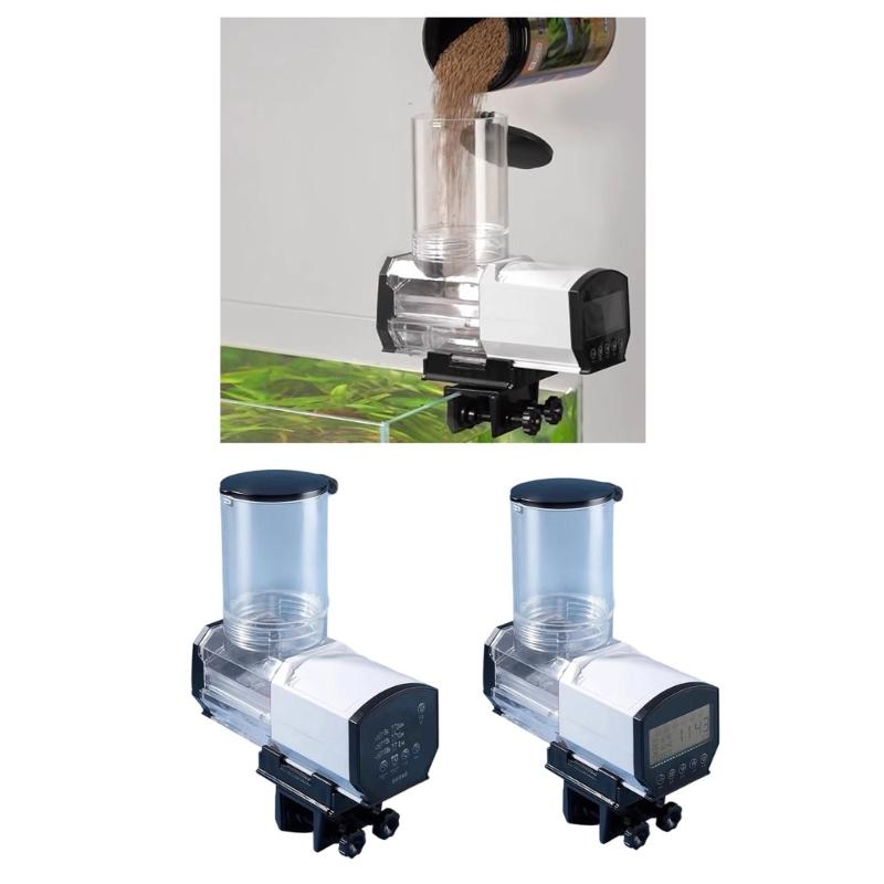 Automatic Fish Feeders for Aquariums 6 Feeding Schedules Large Capacity Feeders for Busy Owners Fish Care