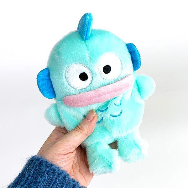 Sanrio Hangyodon FUWAKUTA Plush Doll Blue Collection