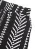 2026 Summer Geometric Print Elastic Waist Midi Skirt - European & American Ethnic Style