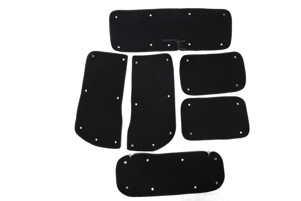 Set of 6 Aftermarket Sunshades for Suzuki Jimny and Light Heat UV Suction Perfect for Car Summer and Includes Storage Bag JB64W/JB74W (front, Side,