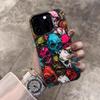 Happy Halloween Colorful Skull Pattern Phone Case For Samsung Galaxy S20 S21 S22 S23 S24 S25 Plus Ultra FE A35 A54 A55 Cover