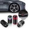 4PCS Carbon Fiber Car Badge Tire Valve Core Cap Car Wheel Valve Trim Covers For Mercedes Benz W204 W124 W212 W220 W205 CLA AMG UC1