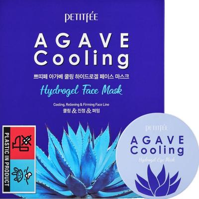Agave Cooling Hydrogel Mask & Eye Patch Special Set: Soothing & Deep Hydration (5 Sheets + 60 Patches)