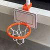 Desktop Basketball Game Toy Kids Adult Compact Basketball Game Family Interactive Toy for Desktop No Drill Installation