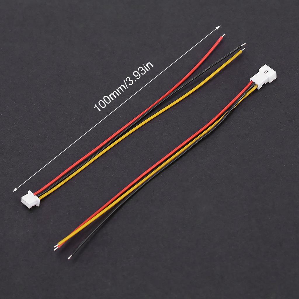 20 Sets pack  JST 1.25MM 2 pin/3 pin Male&Female Connector Plug with Wires Cables JST 2P Connector JST1.25 JST 3P Connector