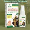 Sweat-Wicking Herbal Foot Spray - Natural & Quick-Dry | No Sticky Residue