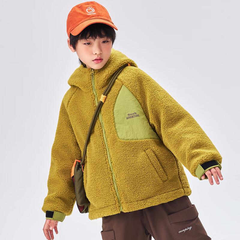 EBAER Kids' Hooded Fleece Winter Jacket