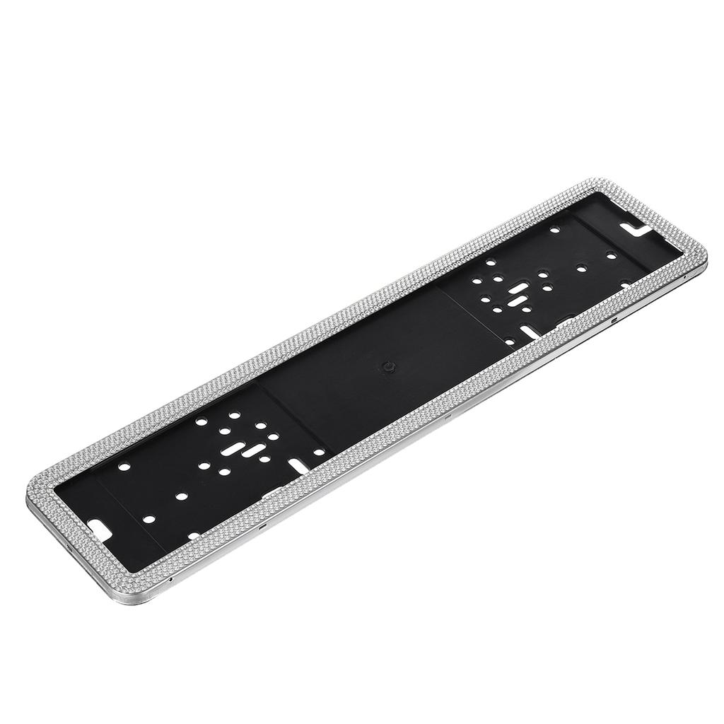 1PCS Universal an License Plate Frame Russian Car Licence Number Plate Frame Crystal Diamonds License Plate Holder
