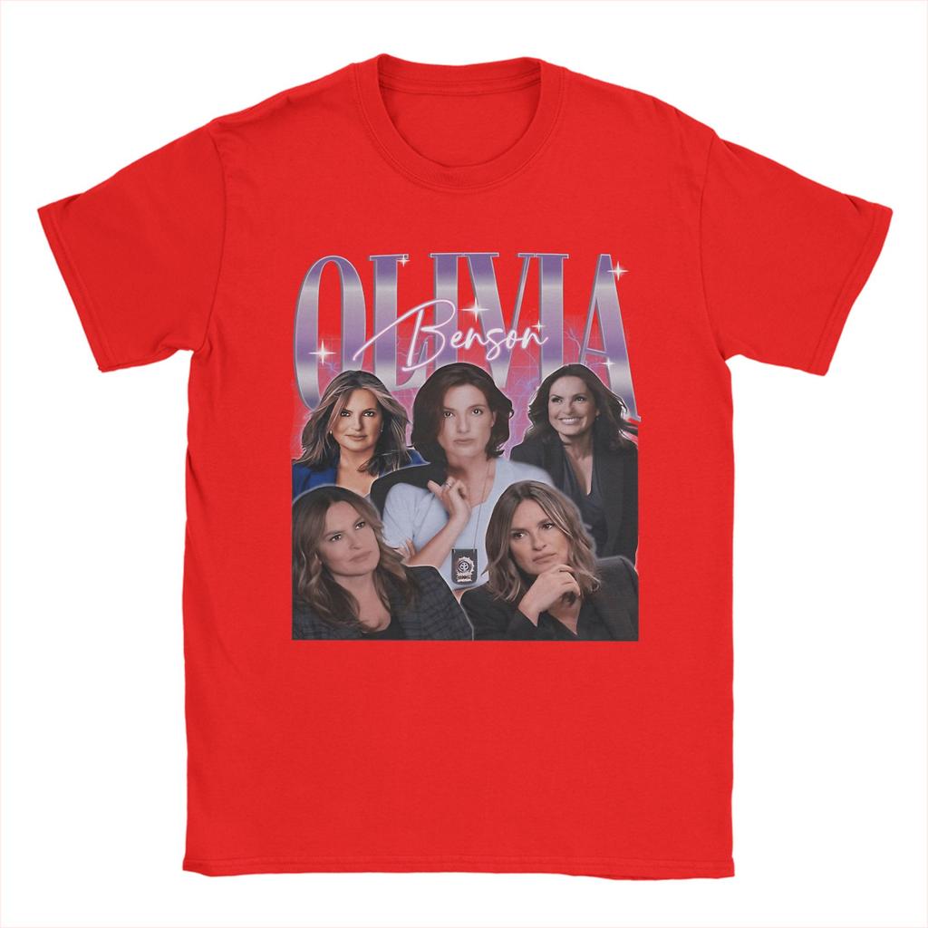 Oliviaed Benson Law And Order Tee Shirt for Men Women Graphic Printed T Shirts 100 Cotton Clothing
