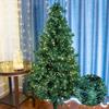 Starry Sky Christmas Tree Garland with Dark Green Copper Wire Lights