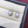 Elegant Three-Piece Set: Genuine Freshwater Pearl Pendant, Earrings, and Ring