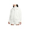 New Nike Sportswear Phoenix Fleece Women's Ultra Loose Full Zip Hoodie White DQ5759-133