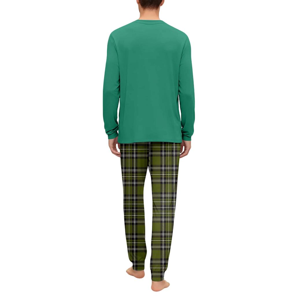 Men's Pajama Set, Long Sleeve And Long Pants, Two-piece Set