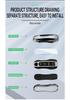 Suitable Key Shell for New 2025 Porsche Models: Cayenne, Macan, Panamera, 911, 718, Taycan