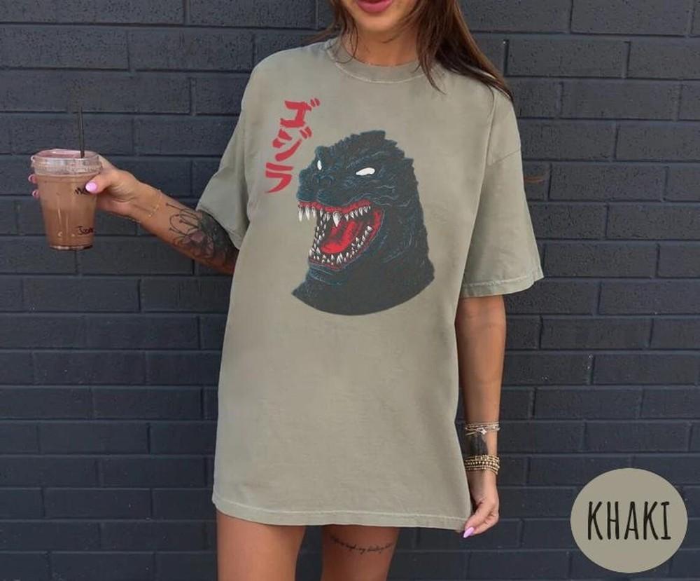 Godzilla Shirt King Of Monsters Shirt, Vintage Godzilla Shirt Unisex Unisex T-Shirt M