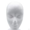 Female Headband Headset Display Head Manikin White