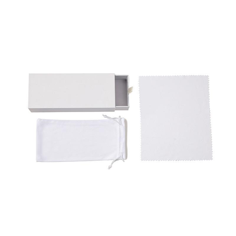 Rectangular Solid Color Drawer-Type Eyeglass Case - Portable, Pressure-Resistant Sunglasses Holder.