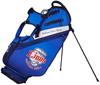 Lezax Saitama Seibu Lions Caddy Bag, 9.5-inch Stand Bag, Blue, SLCB-1442