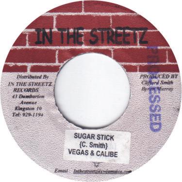 

7inch Record MR. VEGAS & CALIBE - Sugar Stick NONE In The Streetz Jamaica Reggae, Ska & Dub Used