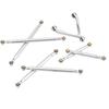 Linkage Pull Rod Tie Rod Kit for Axial SCX24 C10 1 24 RC Car Shell Parts Suspension LinkSilver