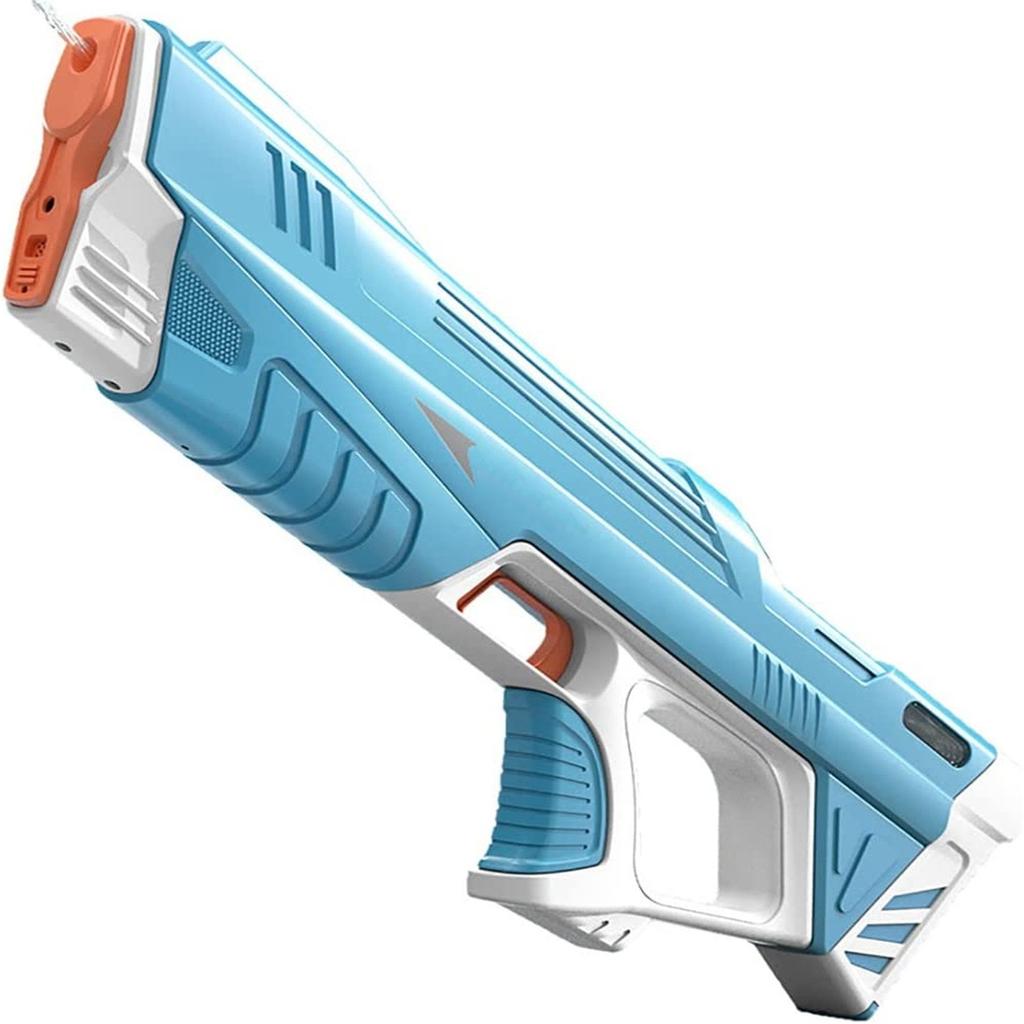 Automatic Electric Water Gun Large Capacity Continuous Water Spray Rechargeable Battery Powered Outdoor Water Blaster Summer Toy for Kids