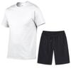 Herren Sommer Sport Freizeit Set: T-Shirt & Shorts für Fitness & Laufen