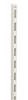 Wood One Kanamono Shelf Single Set of Post, White, [Length 1209mm], 2, MKTTS12-2-W