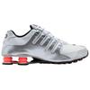 Nike Zapatillas Deportivas Shox Nz Series de Ajuste Cómodo para Hombre Plateado IR0610-025