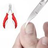 Toenail Nail Art Cuticle Nipper Clipper Edge Cutter Manicure Scissor Plier Tool