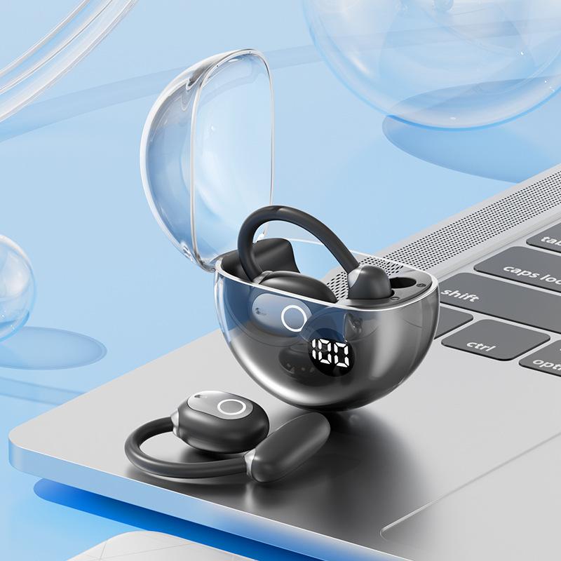 

JYL Earbuds M80 Ear Clip Low Latency Long Battery M80 black