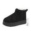 Real Sheepskin Wool Low-Cut Warm Comfortable Shoes Women Fashion Short Shoes New Winter Warm Boots Fur Ladies Snow Boots