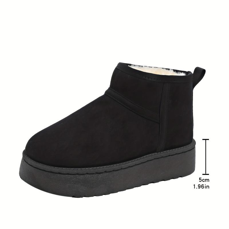 Real Sheepskin Wool Low-Cut Warm Comfortable Shoes Women Fashion Short Shoes New Winter Warm Boots Fur Ladies Snow Boots