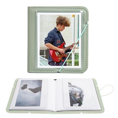 Rieibi FUJIFILM Instax Album Cute Instax Book Polaroid Instax Compatible Instax Album Inch Photos 28 Pieces Can Be Stored Business Cards and Cash