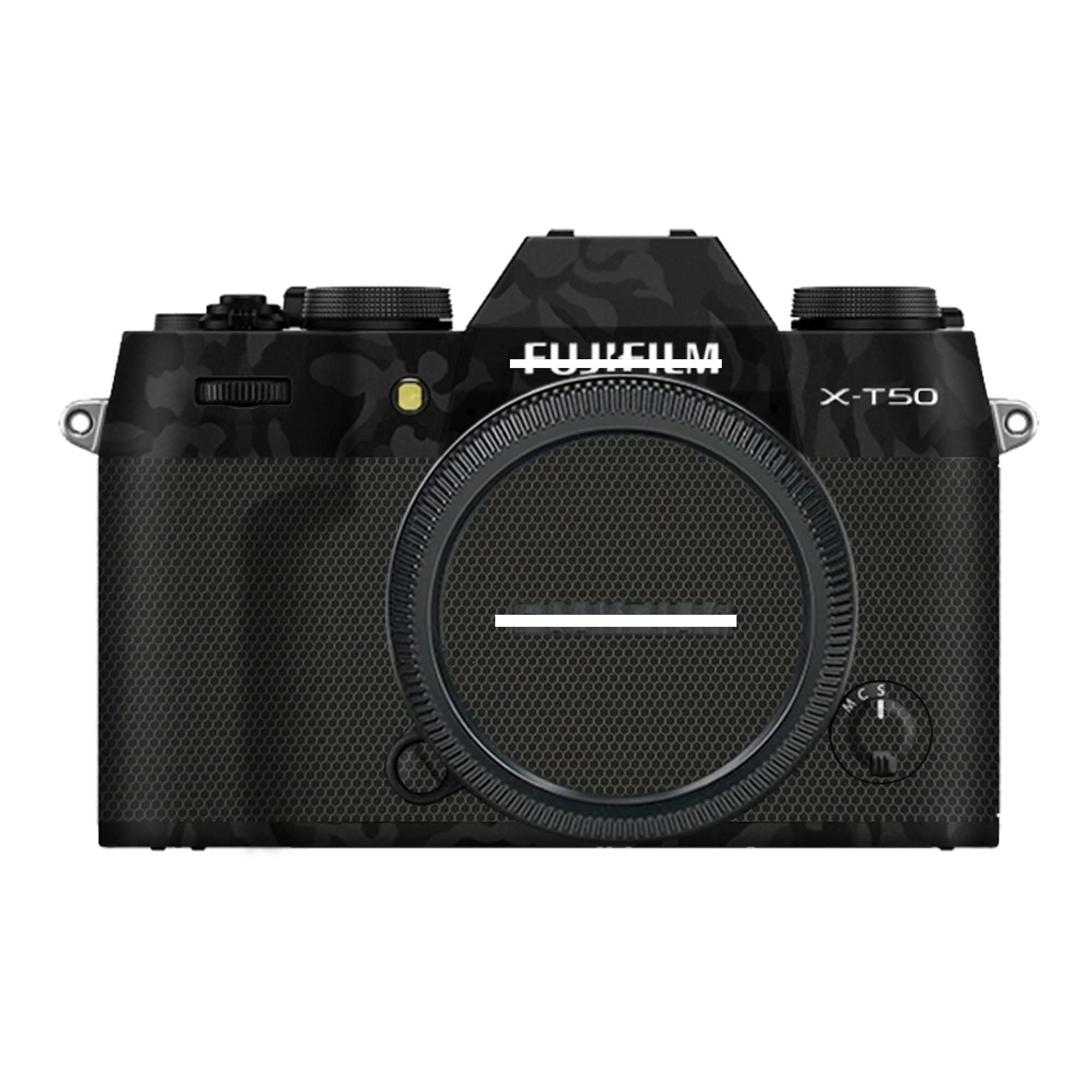 

Mebont Protective Decorative Sticker for Fujifilm and Camera Skin Protector Camouflage X-T50, Scratch-Resistant Wear-Resistant Cover, Film,