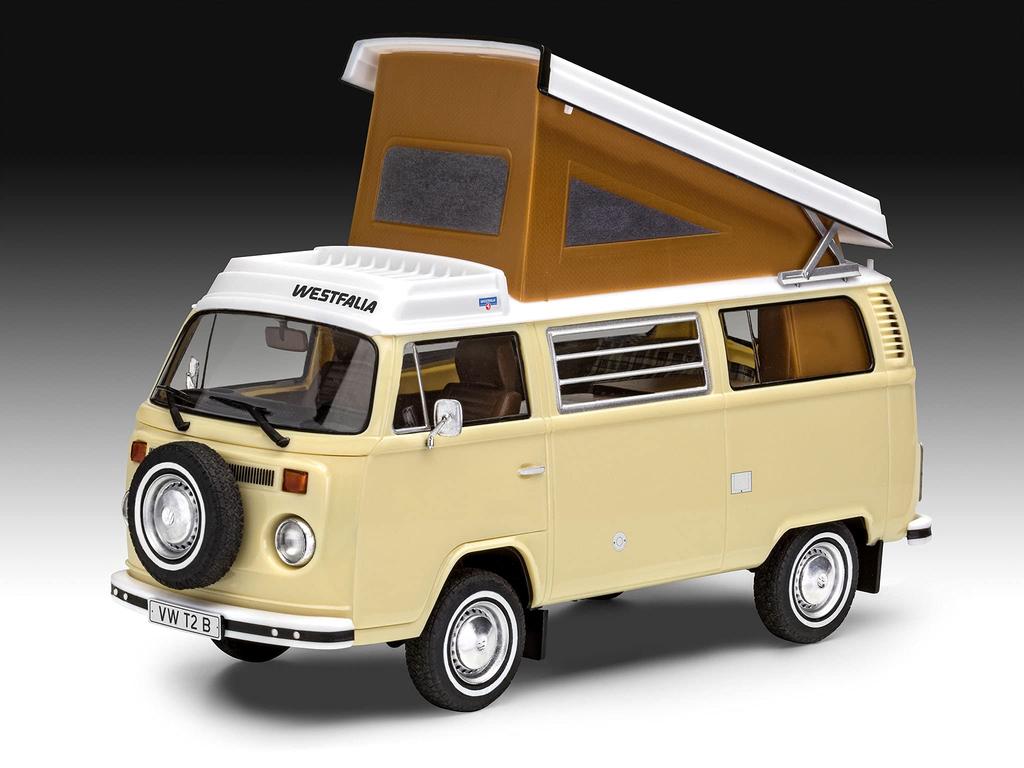 German Revell VW T2 Camper Plastic Model 07676 1/24