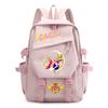 Zaino Stampa Anime Sailor Moon per Ragazzi Studenti Viaggio Leggero in Nylon Borsa Scolastica con Spallacci Imbottiti