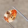11.30 Ct Natural Certified Orange Padparadscha Pear Cut Gemstone