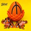 Ball Dragon Collectible 3D Printed Egg Ornament Toy with Figurine Inside Sports Inspired Fidget Toy Stress Relief Statue for Kids Adults Home Office