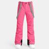 Women's Ski Pants Wind Proof and Waterproof Thermal Suspenders Outdoor Thickened Double Board Snowboard Pants