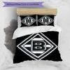 3pcs Borussia Monchengladbach Logo Pattern Bedding Set Duvet Cover Set Includes Duvet Cover &pillowcases,perfect All Season Bedroom Decoration&gift