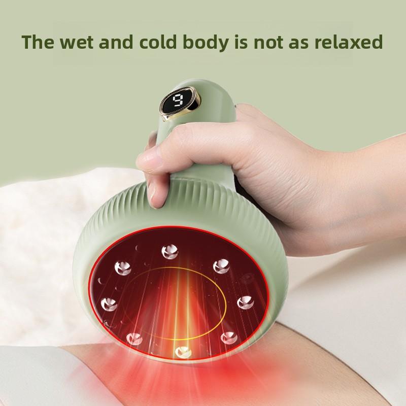 Electric Scraping Instrument Household Dredging Meridians Brush Away Cupping Abdominal Instrument Back Massage Scraping