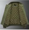 Men's Loose-Fit Cotton Baseball Jacket for Spring/Autumn