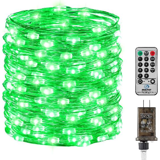Minetom Fairy Lights with Remote, 66 Feet 200 Led Firefly String Lights Plug in for Bedroom Home Wall Ceiling Christmas Tree Wreath Craft Wedding