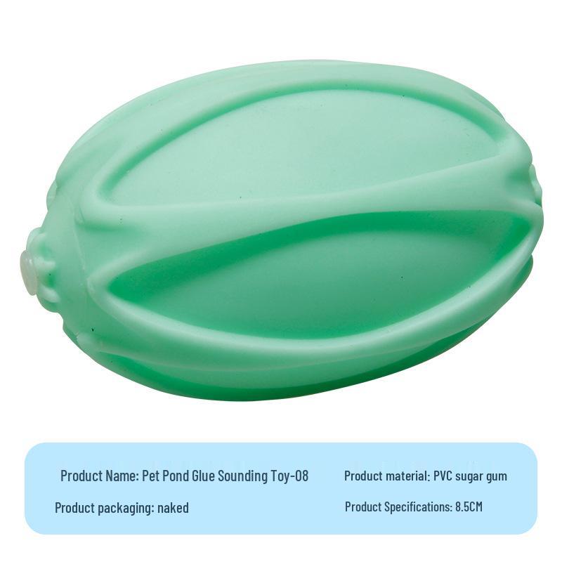 Vinyl Simulation Toy Ball for Small and Medium Dogs - Sounding Pet Ball