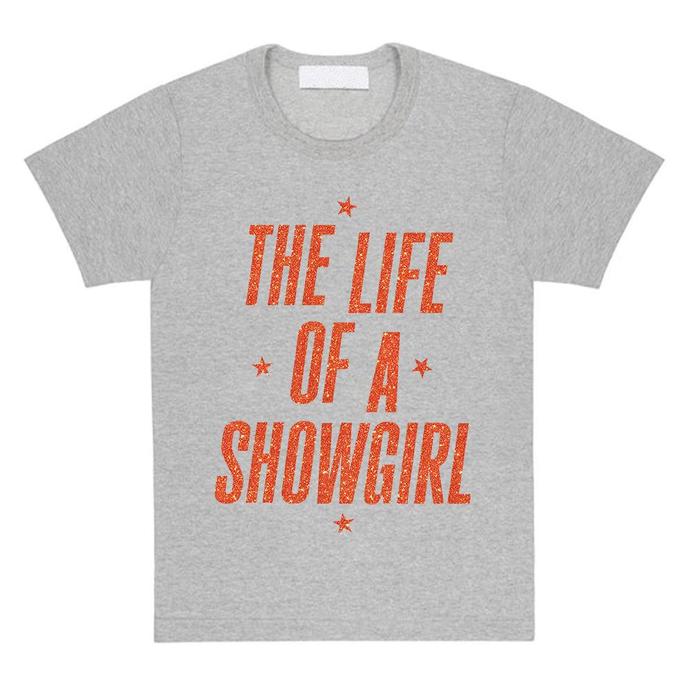 The Life of A Showgirl Album T-shirt Cotton Short Sleeve Female Tshirts Casual Women Men Clothing Graphic Printing Tees Top Girl