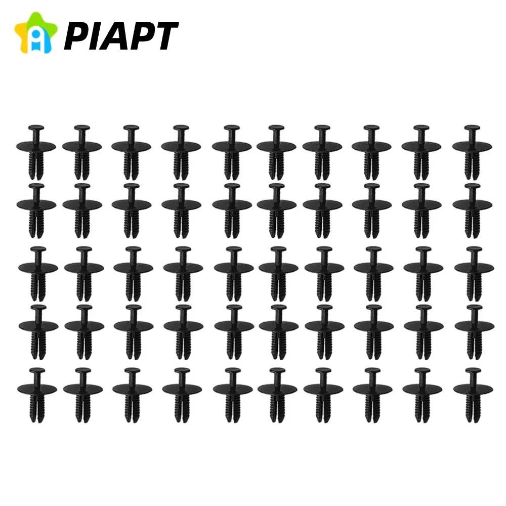 BMW Compatible 50pcs Push-Type Fastener Rivets for Bumper Trim Cabin Liner
