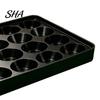 Billardkugelständer Tablett für 16 Kugeln, 3D-gedruckter Pooltisch Zubehörhalter, Snooker Transport Aufbewahrungstablett,