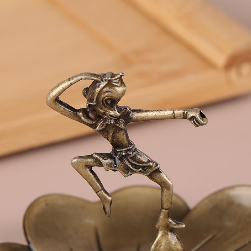 Vintage Fragrance Insert Thread Stick Fragrance Incense Burner Plate Holder Cucurbitar Fragrant Seat Base Incense Clip Decor