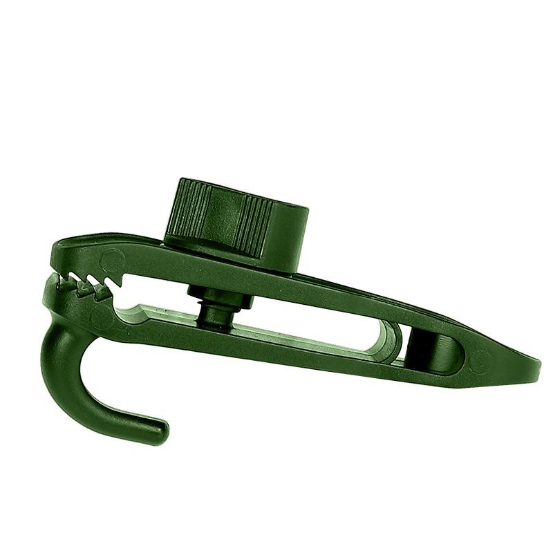 Tarp Clips, PP Tent Clip, Lock Grip Tent Clamps, Multipurpose Tarp Clips, Tent Accessories for Camping, Sharp Hook Tent Clip