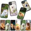 Phone Cover Pet Pomeranian Dog Casing for Samsung Galaxy S25 S24 S22 S23 FE Ultra Plus A56 A05 A06 A15 A16 A55 S7 Edge Case